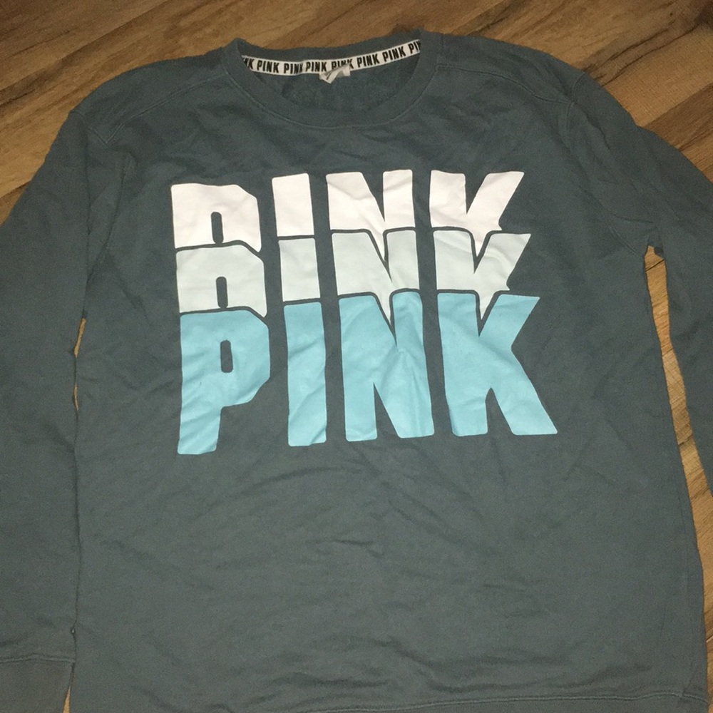 Pink Victoria’s Secret crew neck